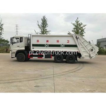 Tipo de luxo Dongfeng 270hp 18cbm Recusar Caminhão Reciclagem